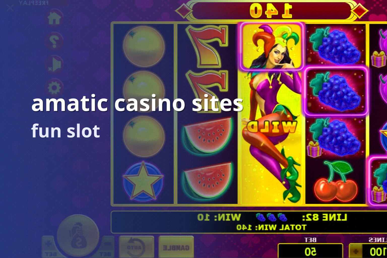 amatic casino sites fun slot
