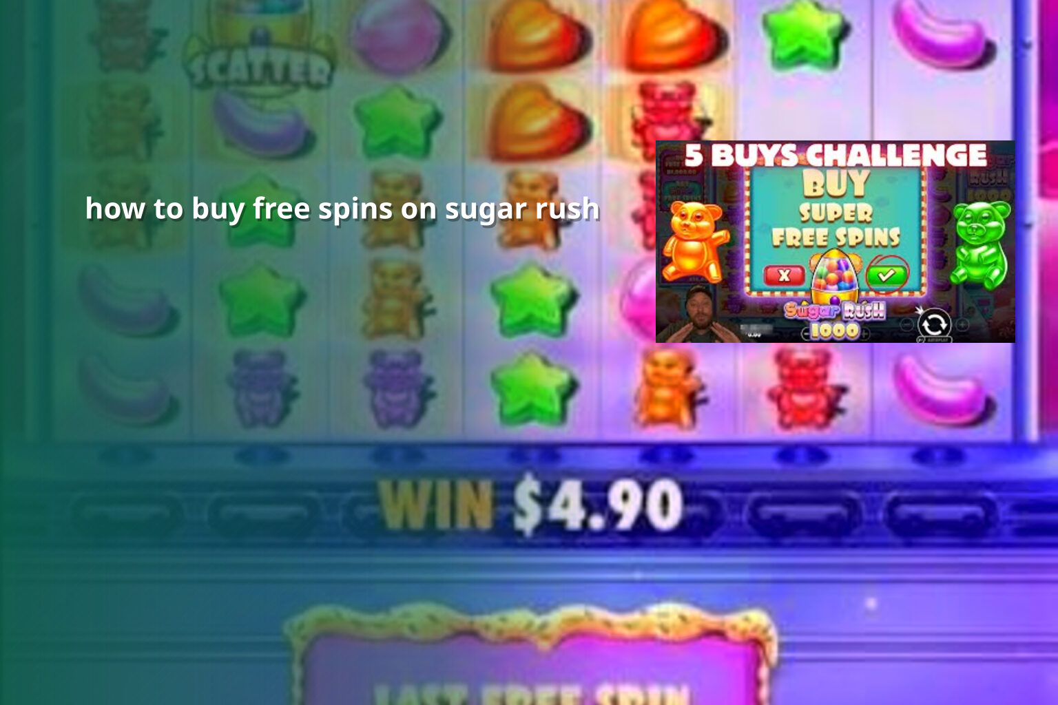 how to buy free spins on sugar rush - payment_and_bonus