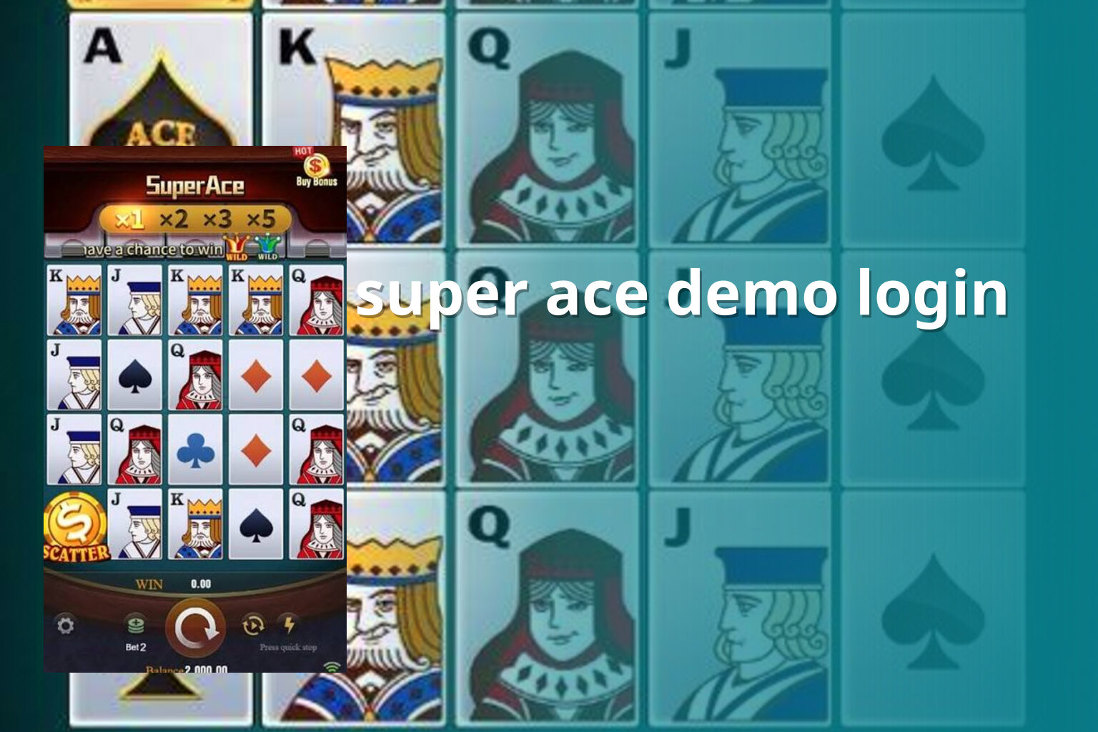 super ace demo login - slots