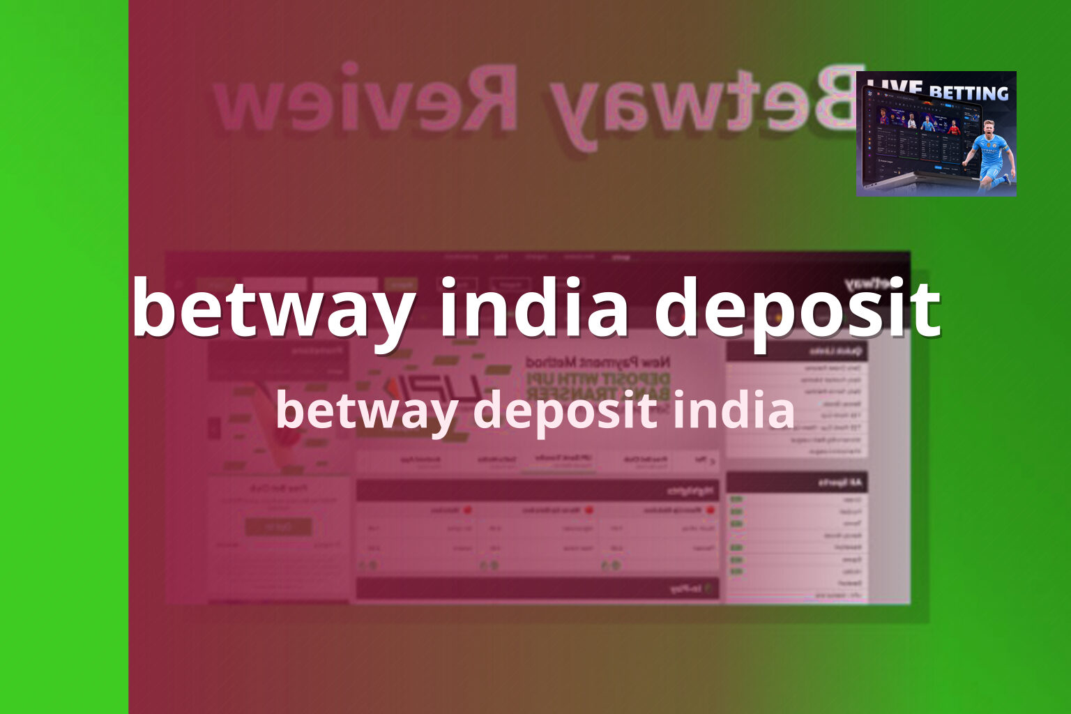 betway india deposit betway deposit india