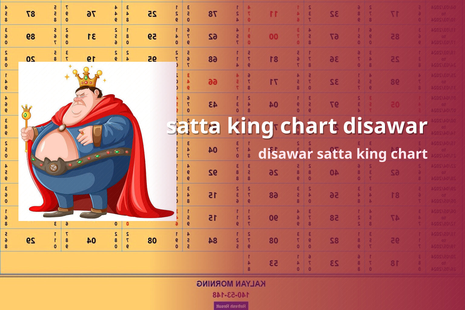 satta king chart disawar disawar satta king chart