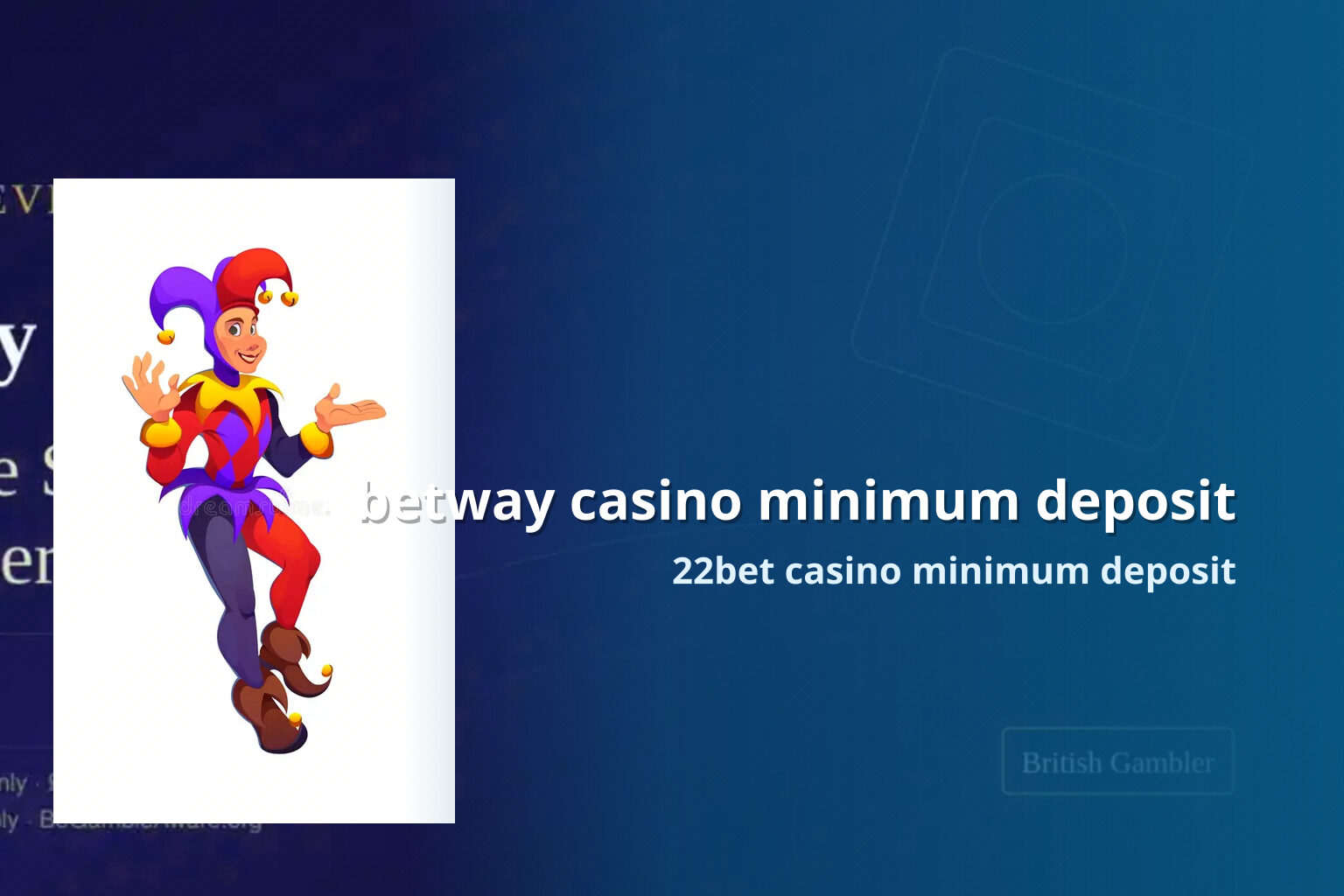 betway casino minimum deposit 22bet casino minimum deposit