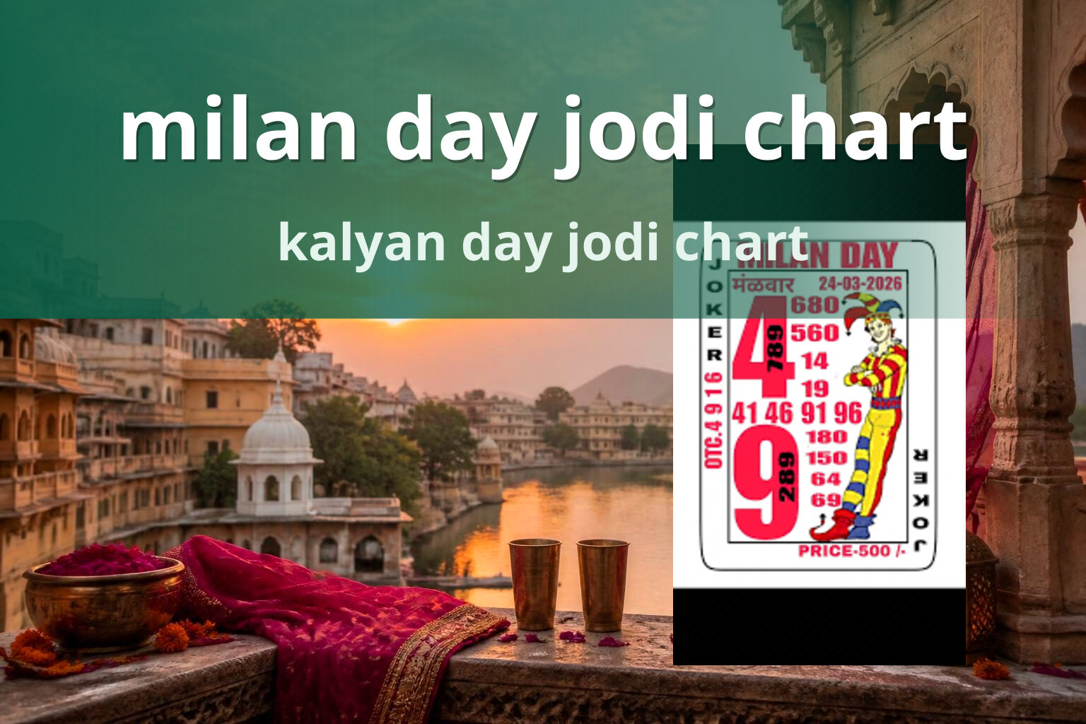 milan day jodi chart - matka_satta