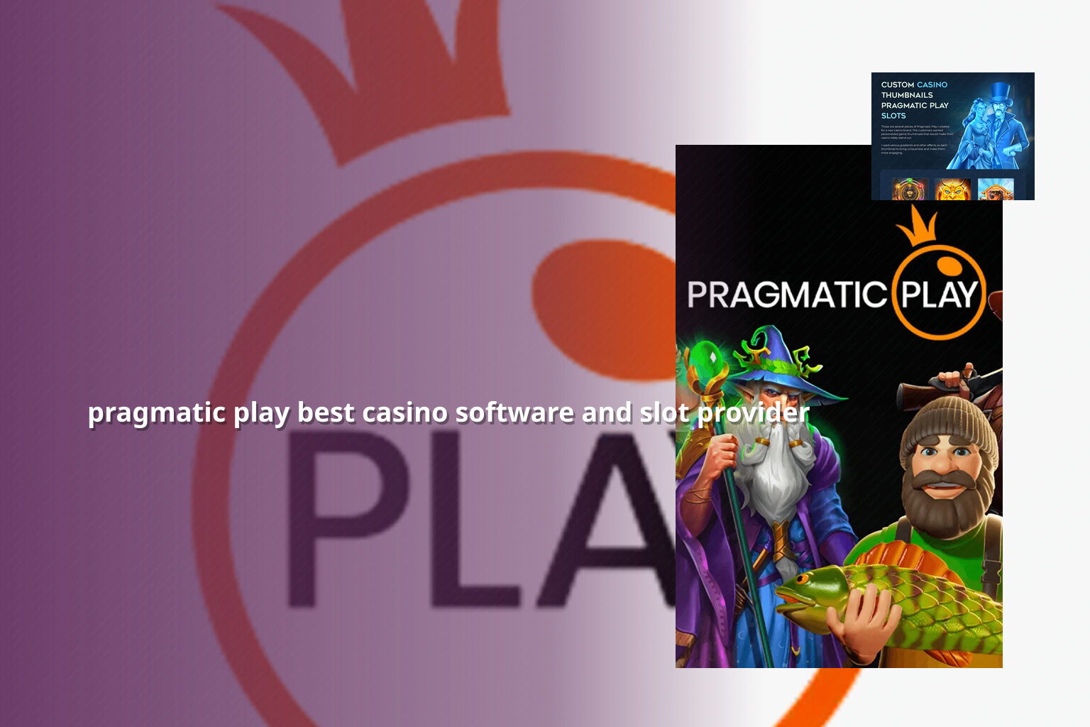 pragmatic play best casino software and slot provider - slots
