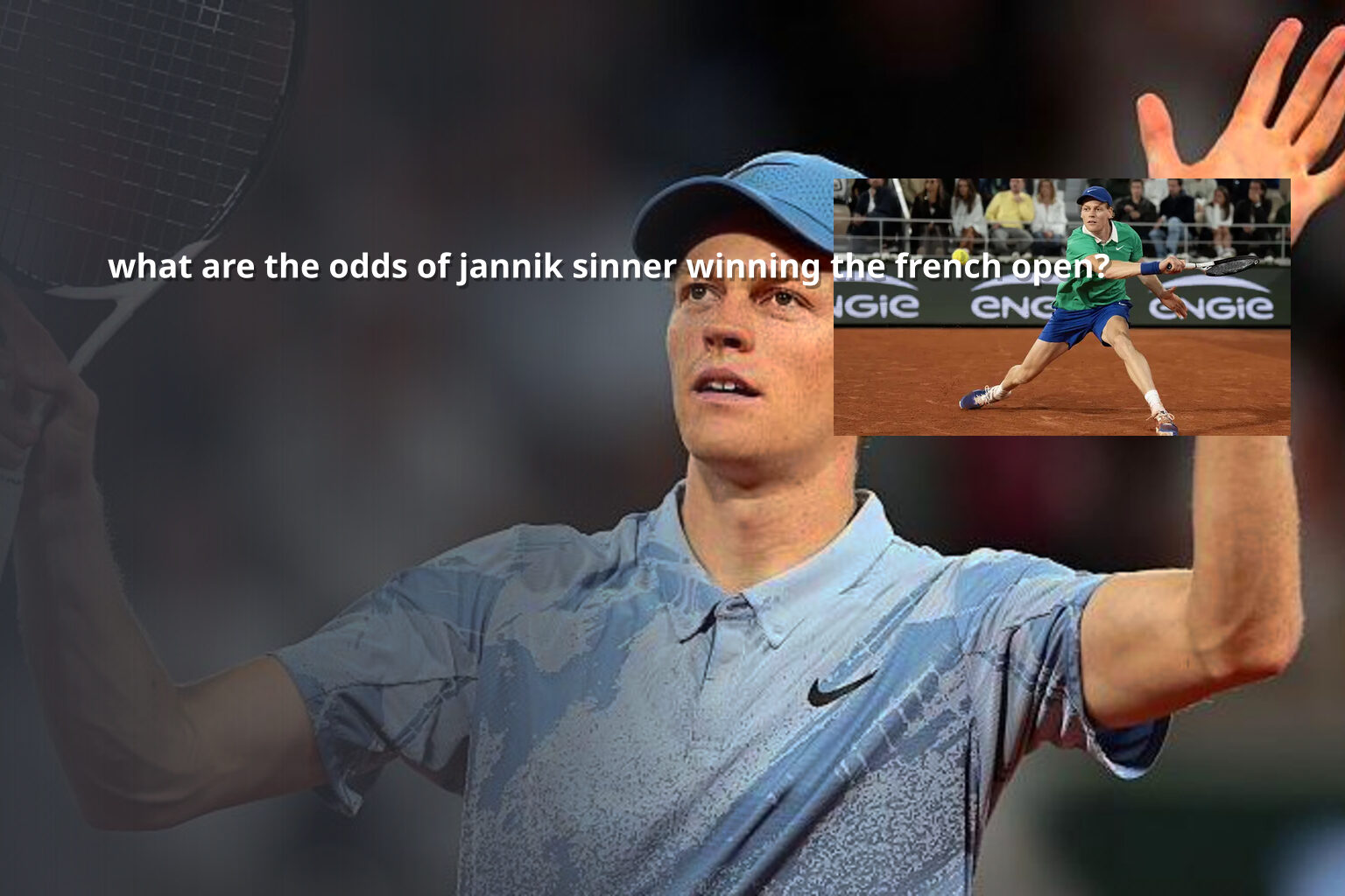 what are the odds of jannik sinner winning the french open? - sportsbook