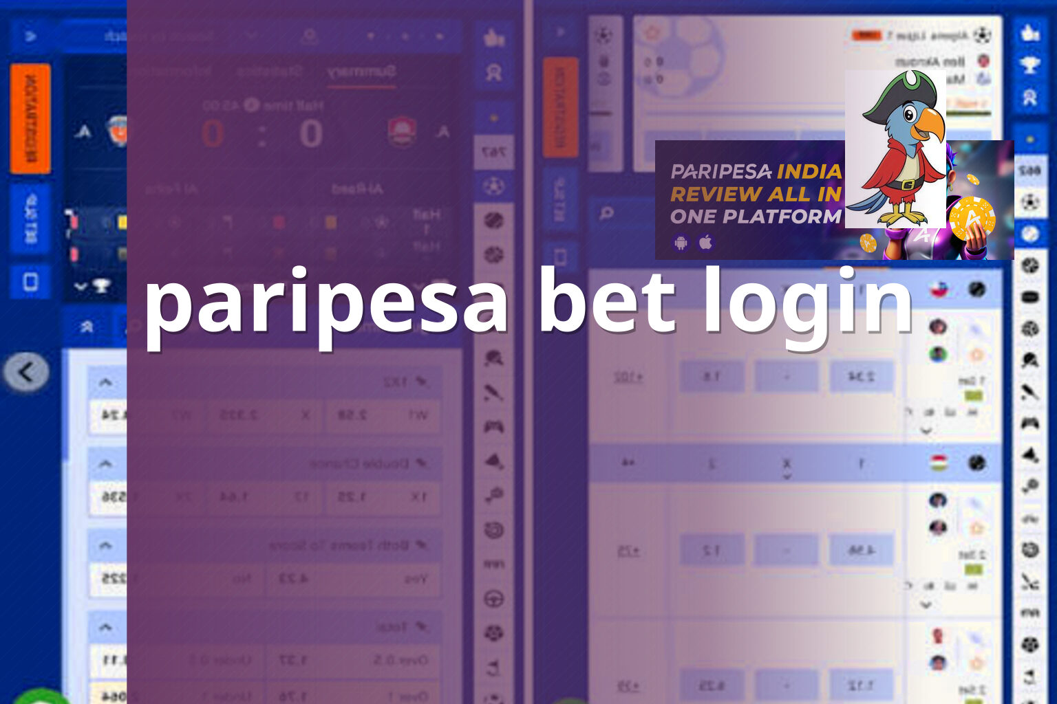 paripesa bet login - gaming_brand