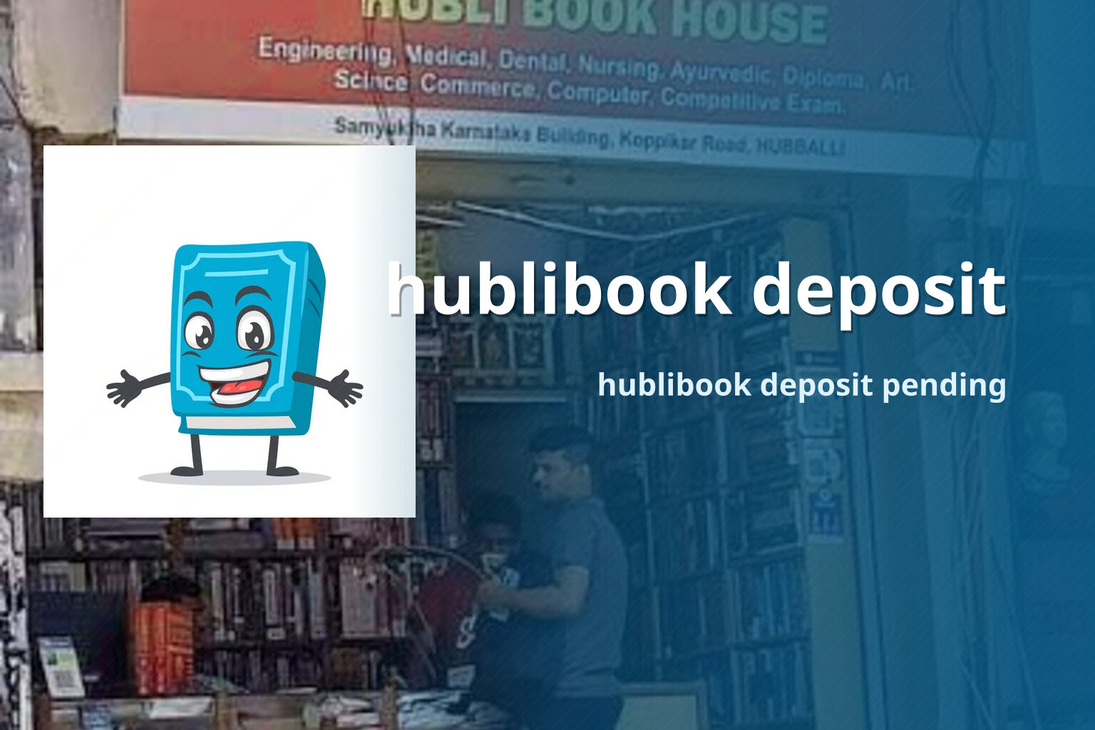 hublibook deposit hublibook deposit pending