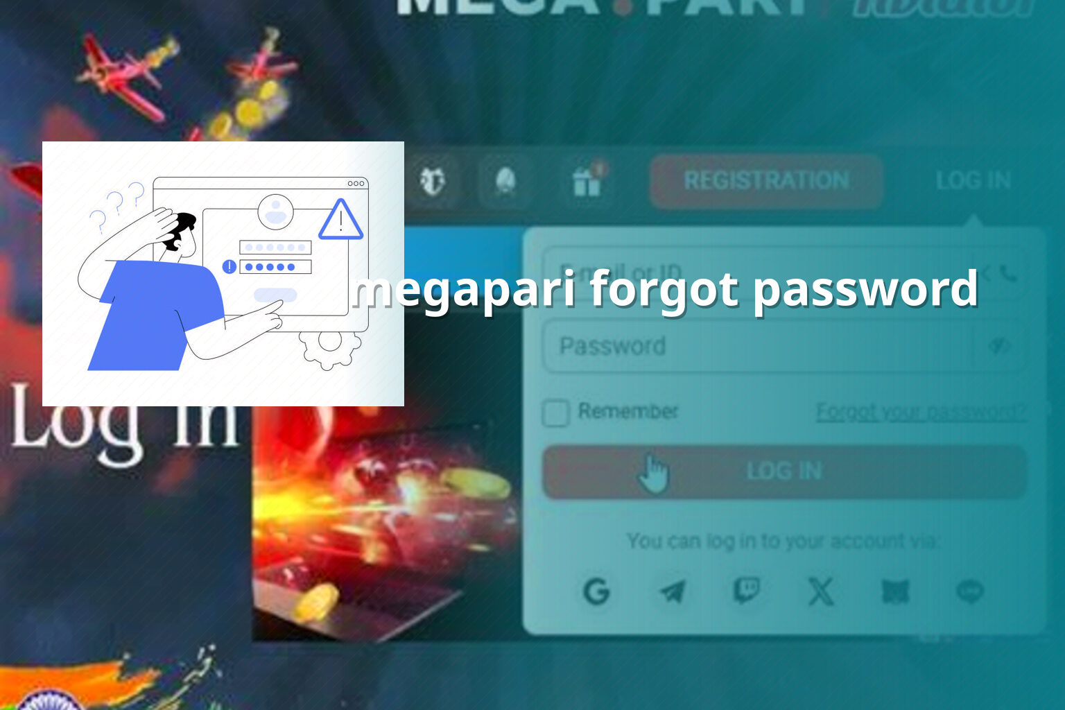 megapari forgot password - gaming_brand
