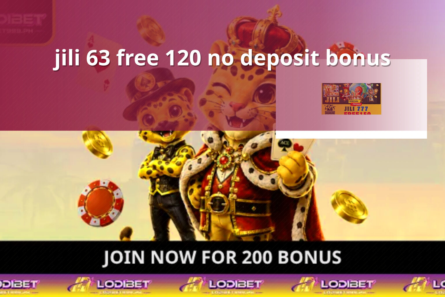 jili 63 free 120 no deposit bonus - slots
