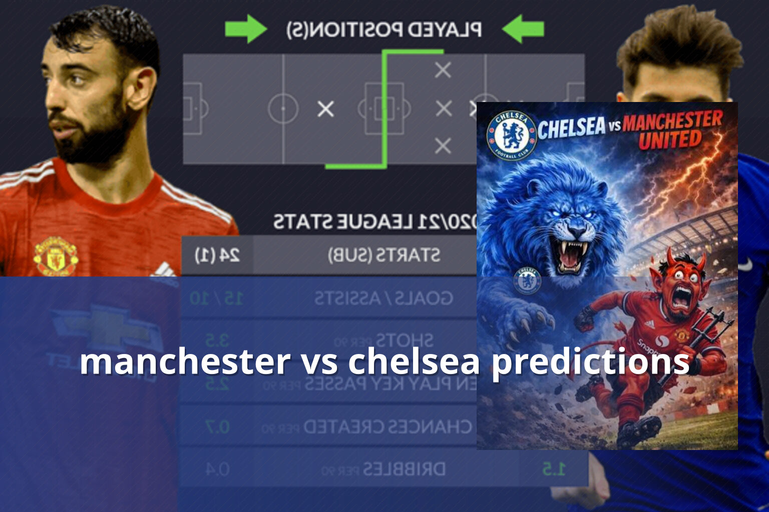 manchester vs chelsea predictions - sportsbook