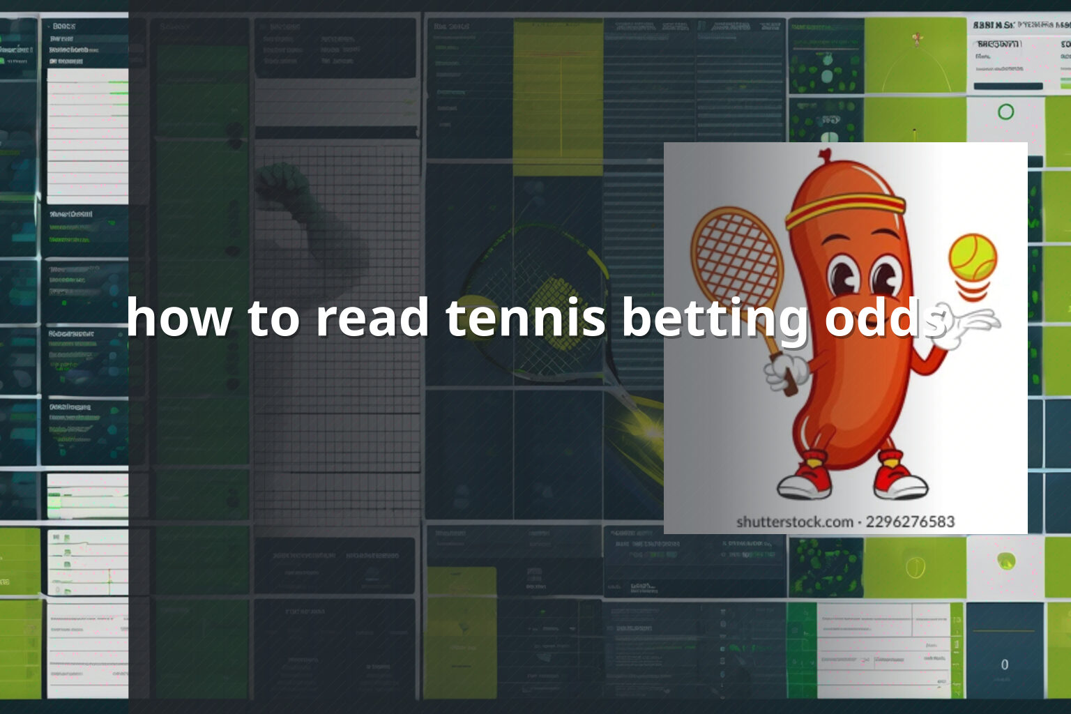 how to read tennis betting odds - online gaming