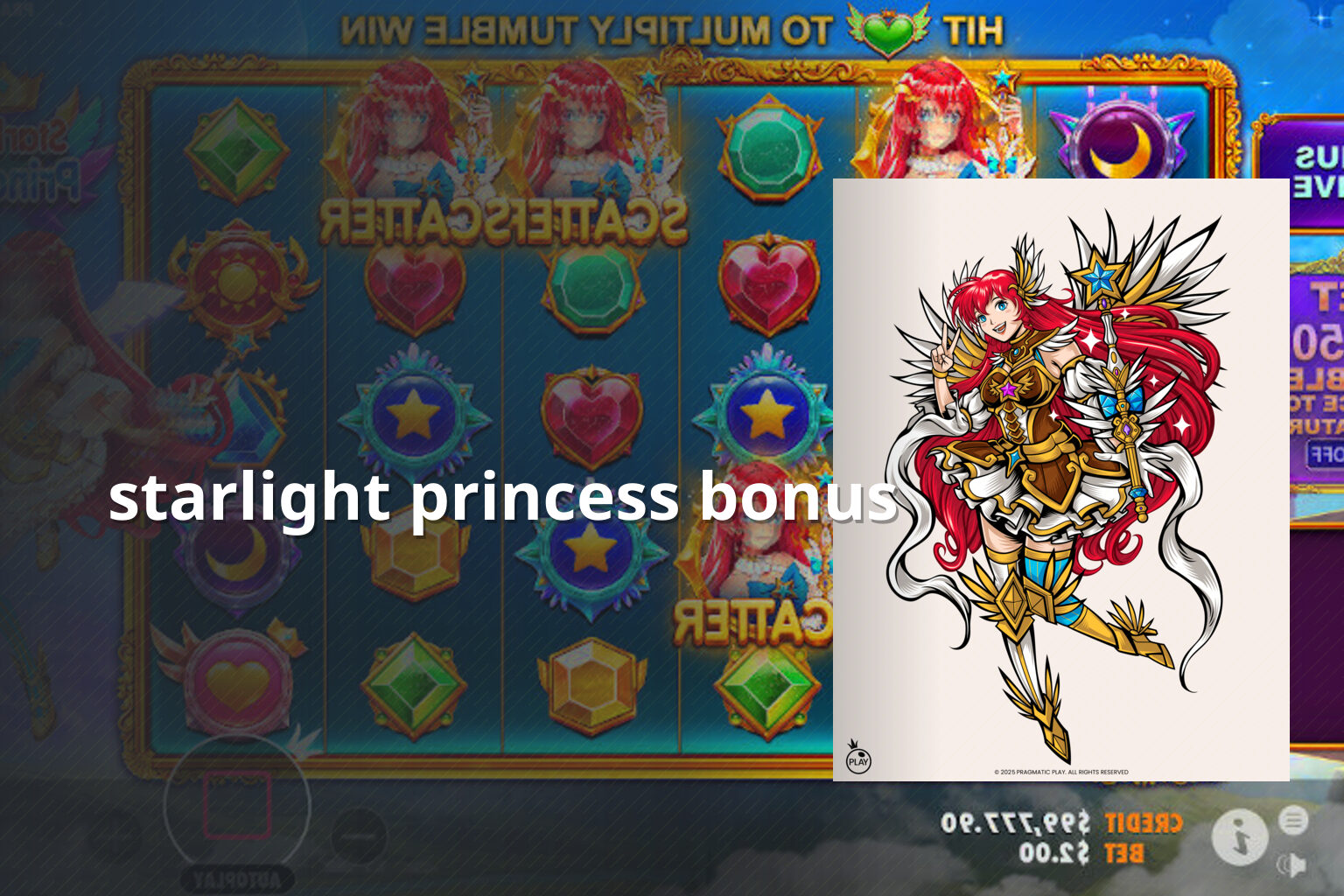starlight princess bonus - slots