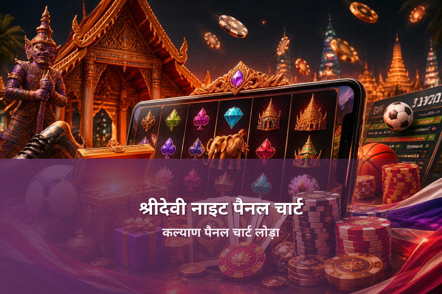 श्रीदेवी नाइट पैनल चार्ट कल्याण पैनल चार्ट लोड़ा