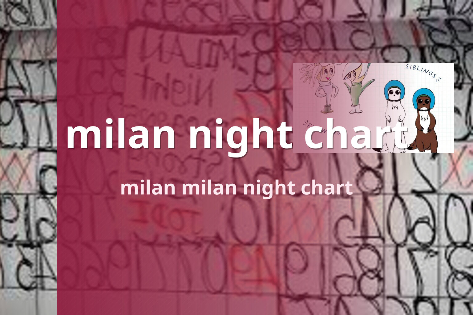 milan night chart milan milan night chart