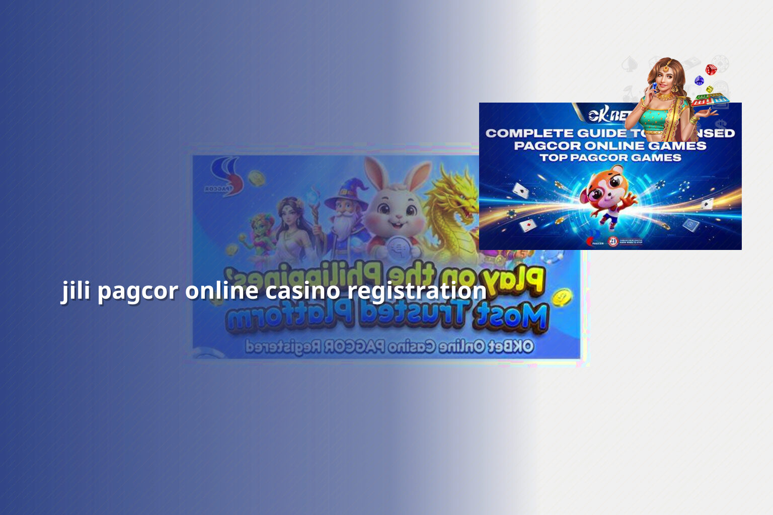jili pagcor online casino registration - slots