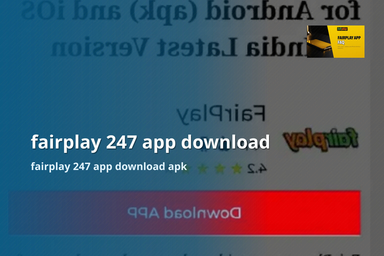 fairplay 247 app download fairplay 247 app download apk