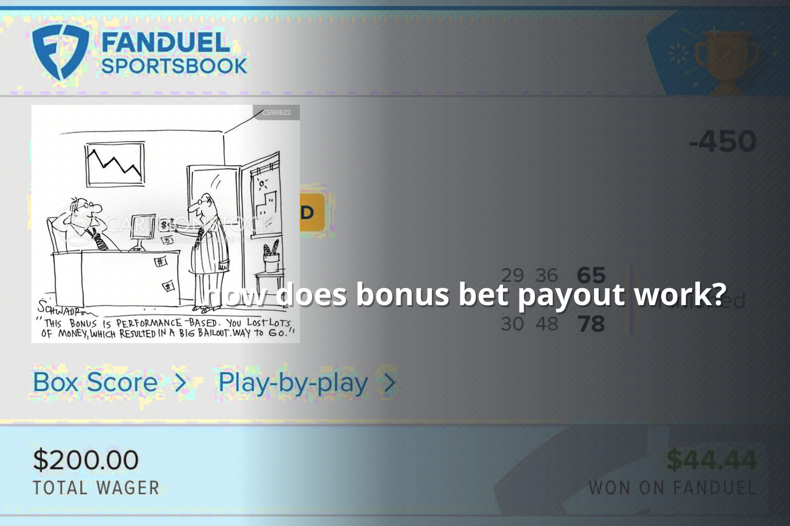 how does bonus bet payout work? - sportsbook