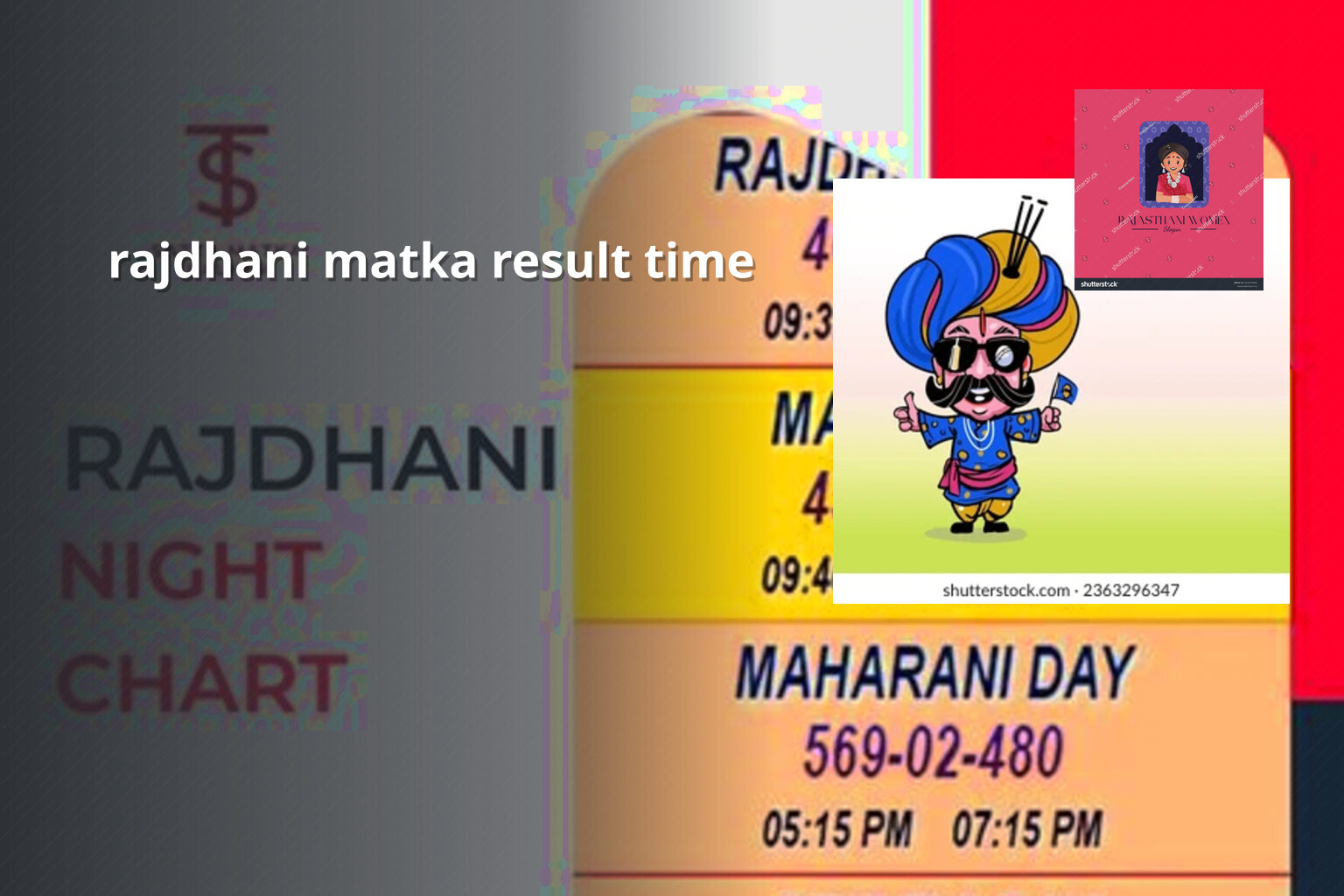 rajdhani matka result time - matka_satta