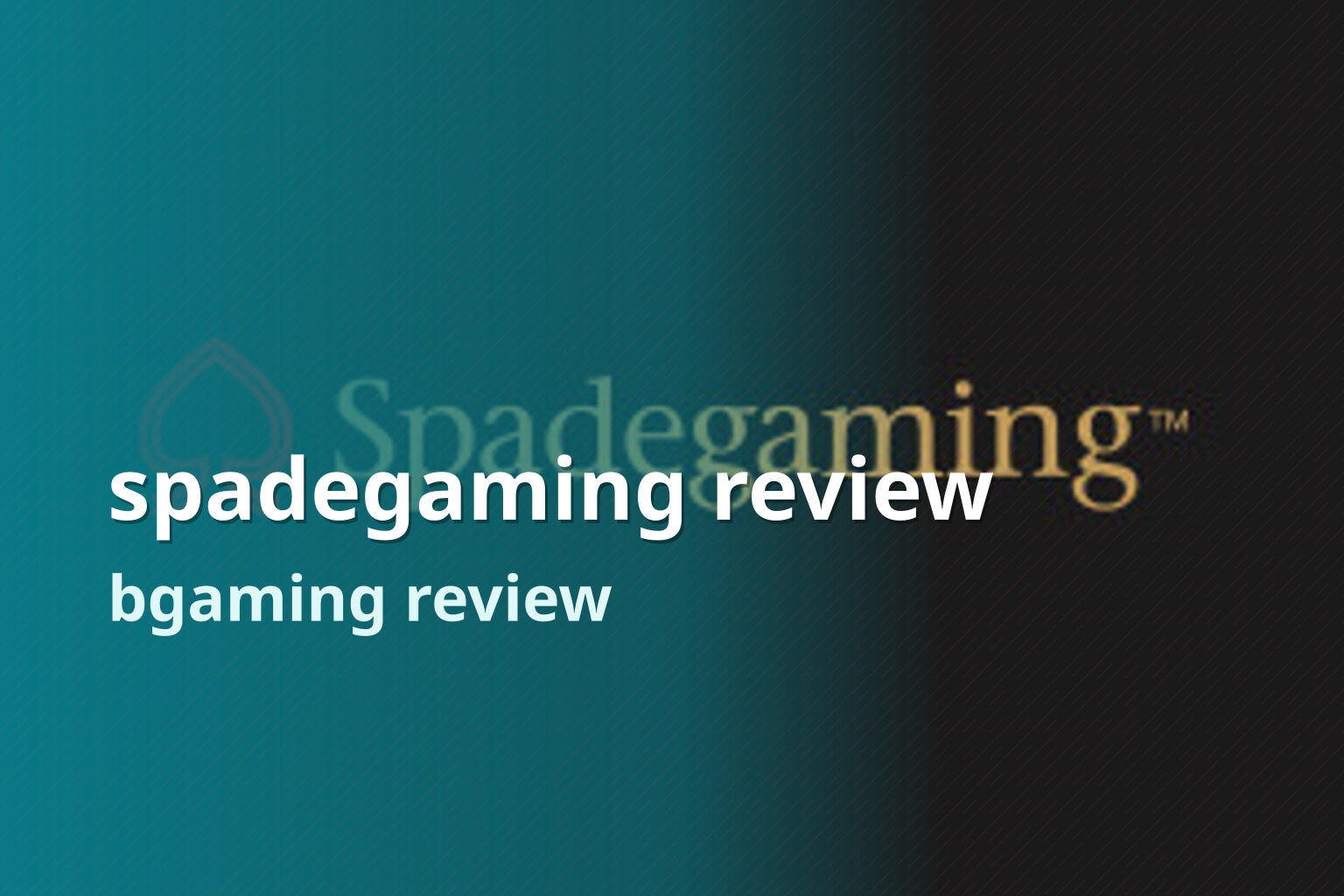 spadegaming review - gaming_brand