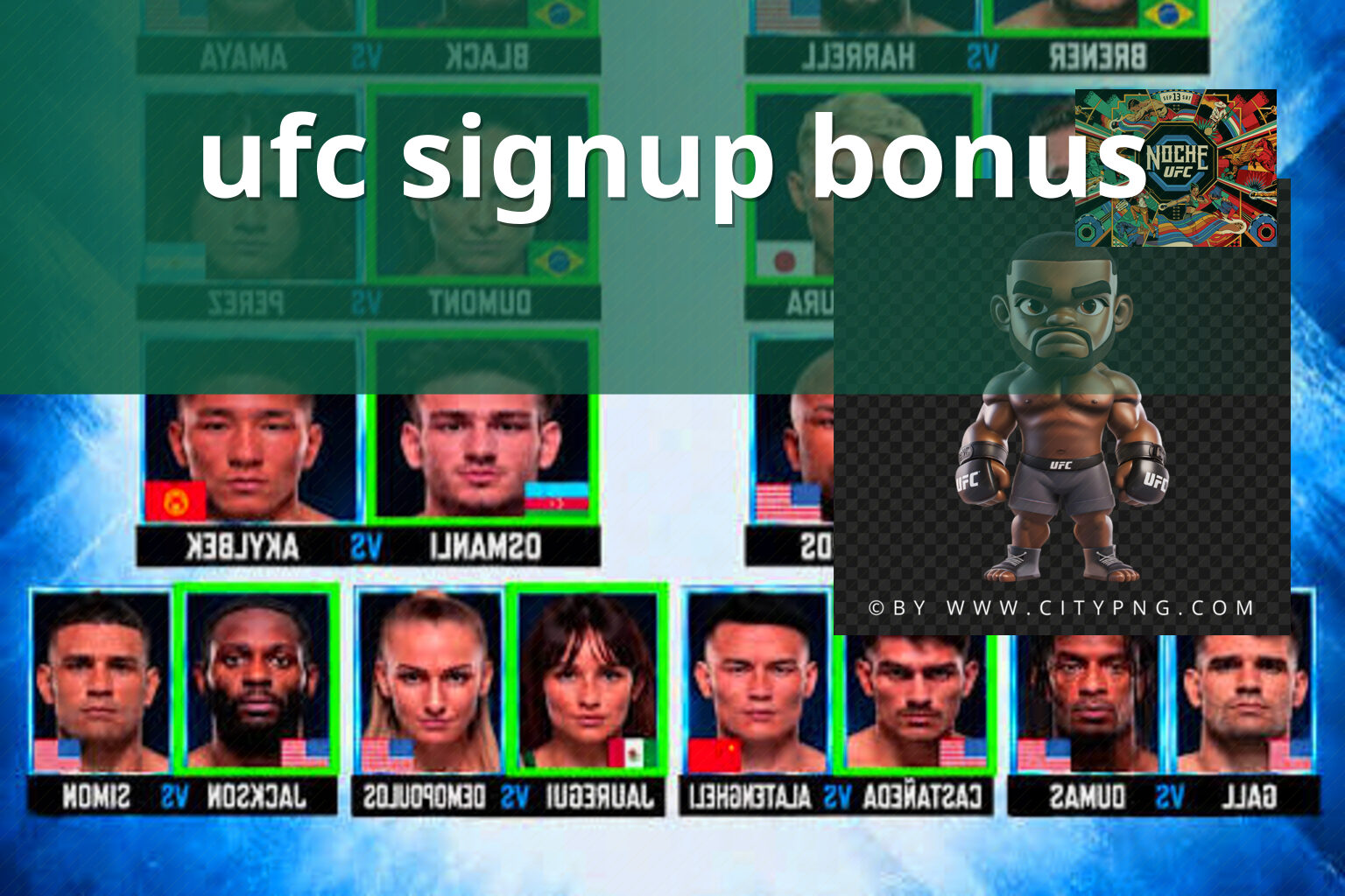 ufc signup bonus - sportsbook