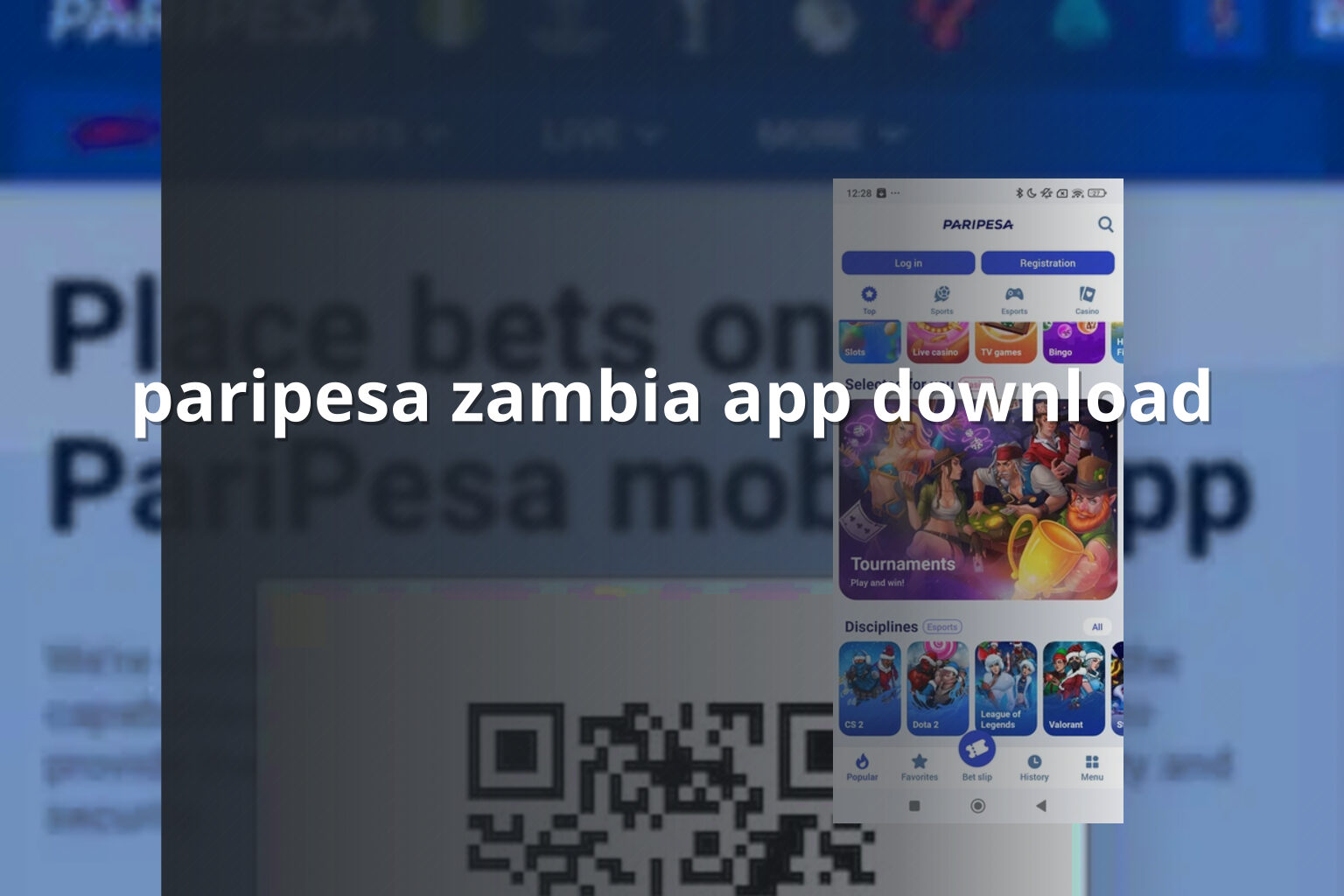 paripesa zambia app download - gaming_brand