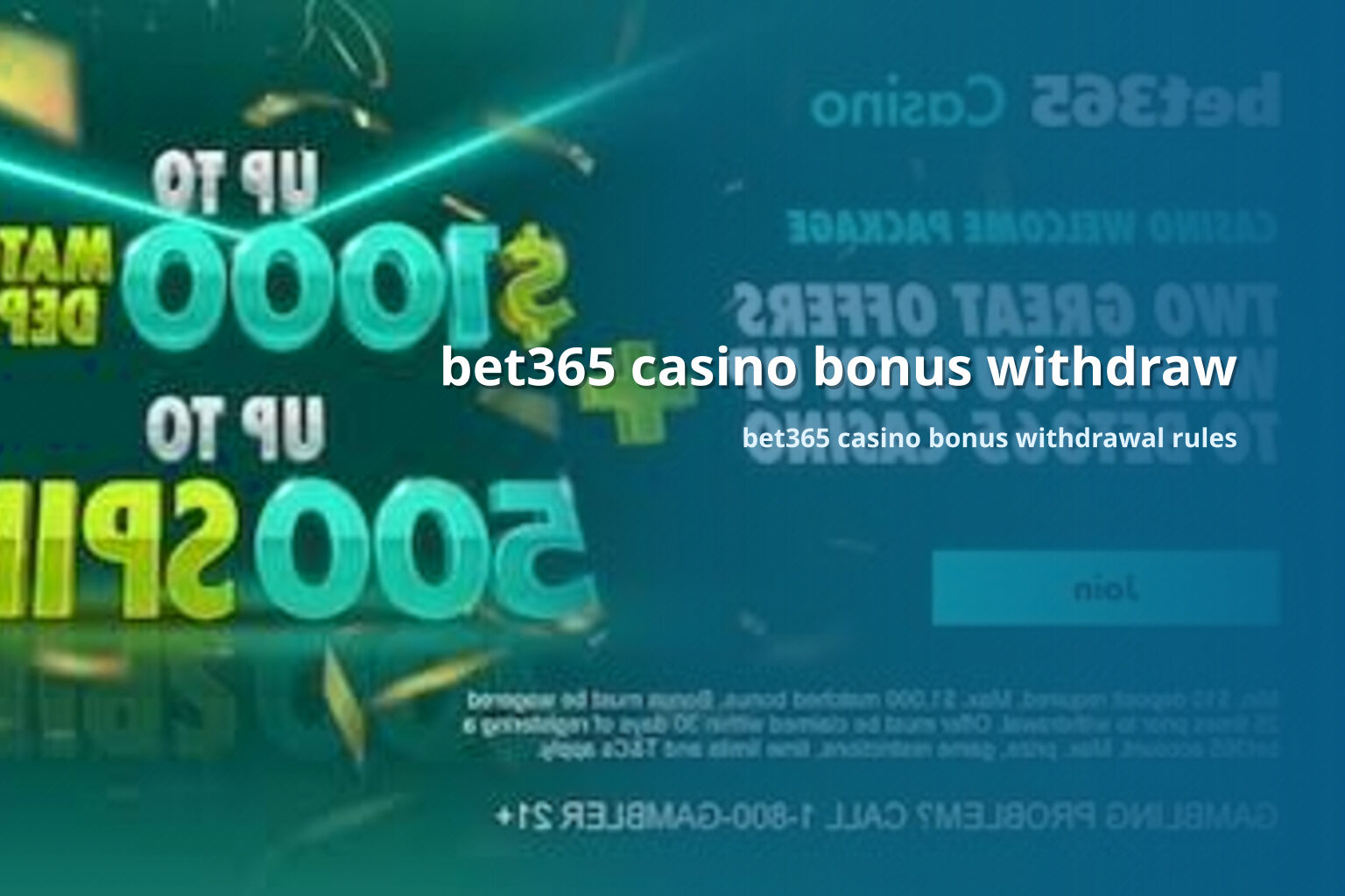 bet365 casino bonus withdraw - gaming_brand