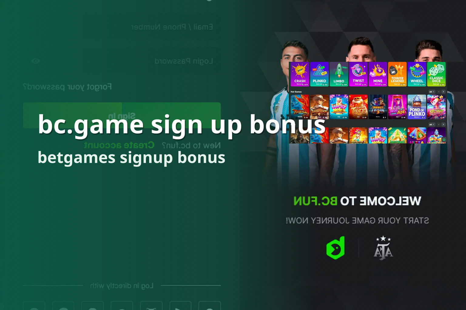bc.game sign up bonus betgames signup bonus