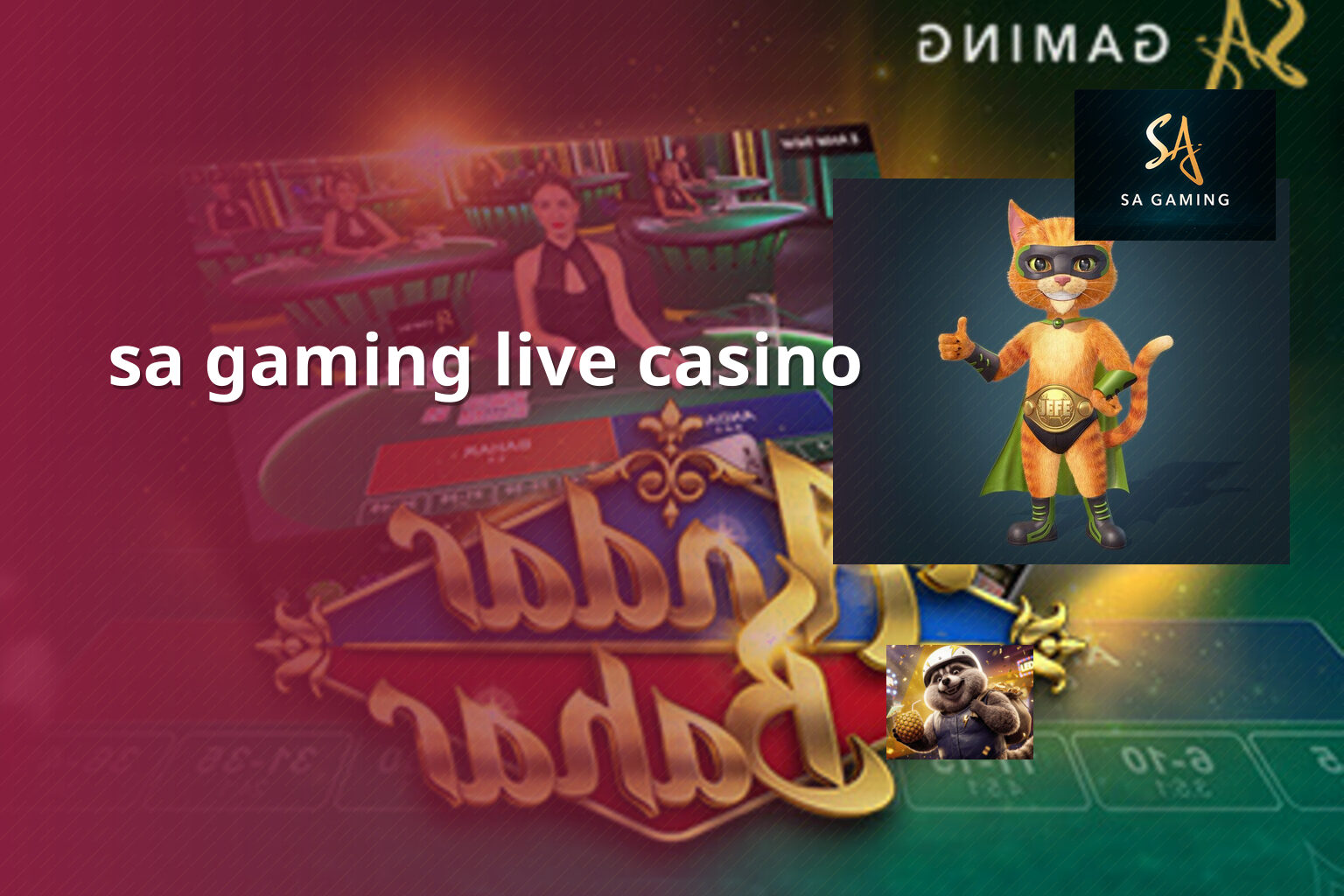 sa gaming live casino - slots