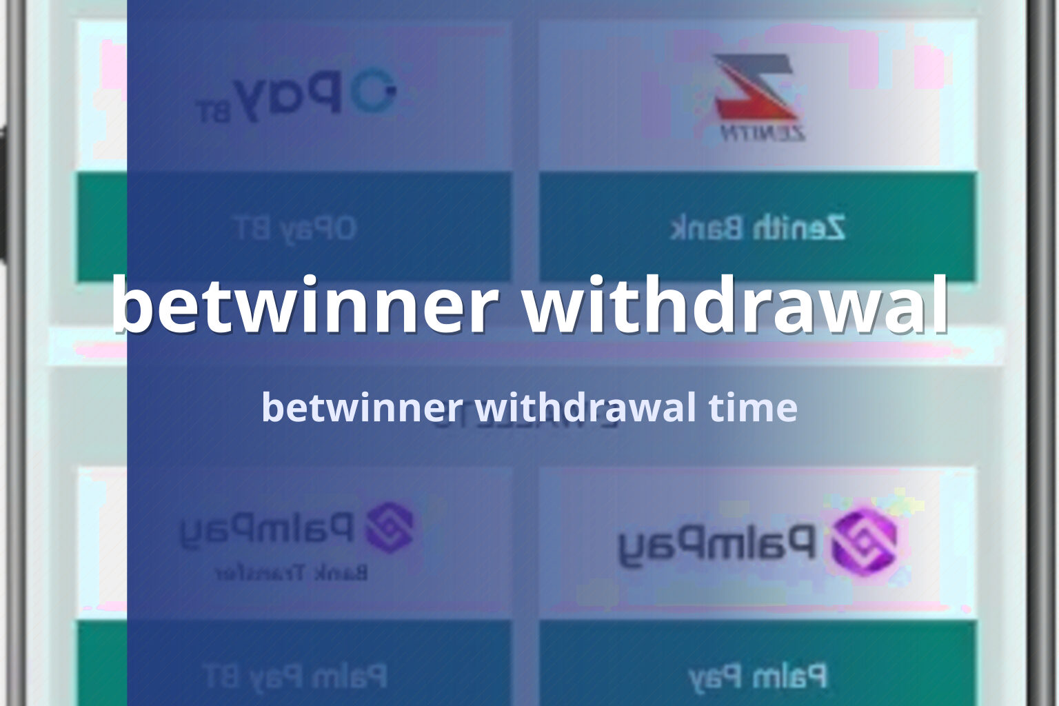 betwinner withdrawal betwinner withdrawal time
