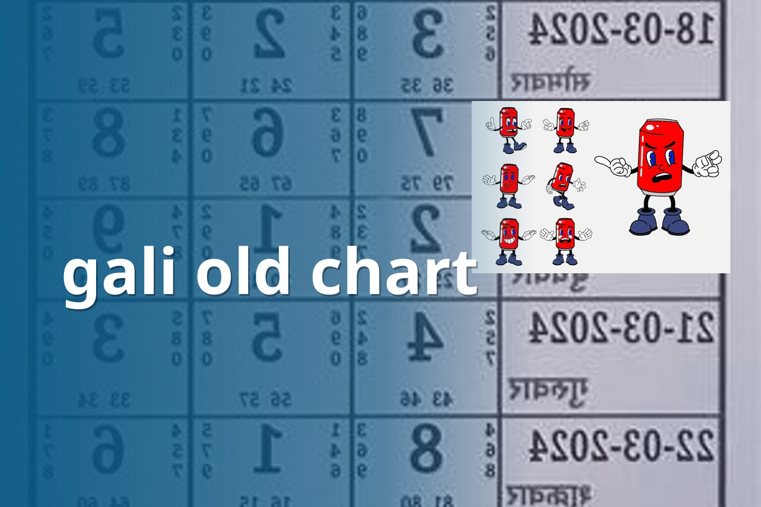 gali old chart - matka_satta