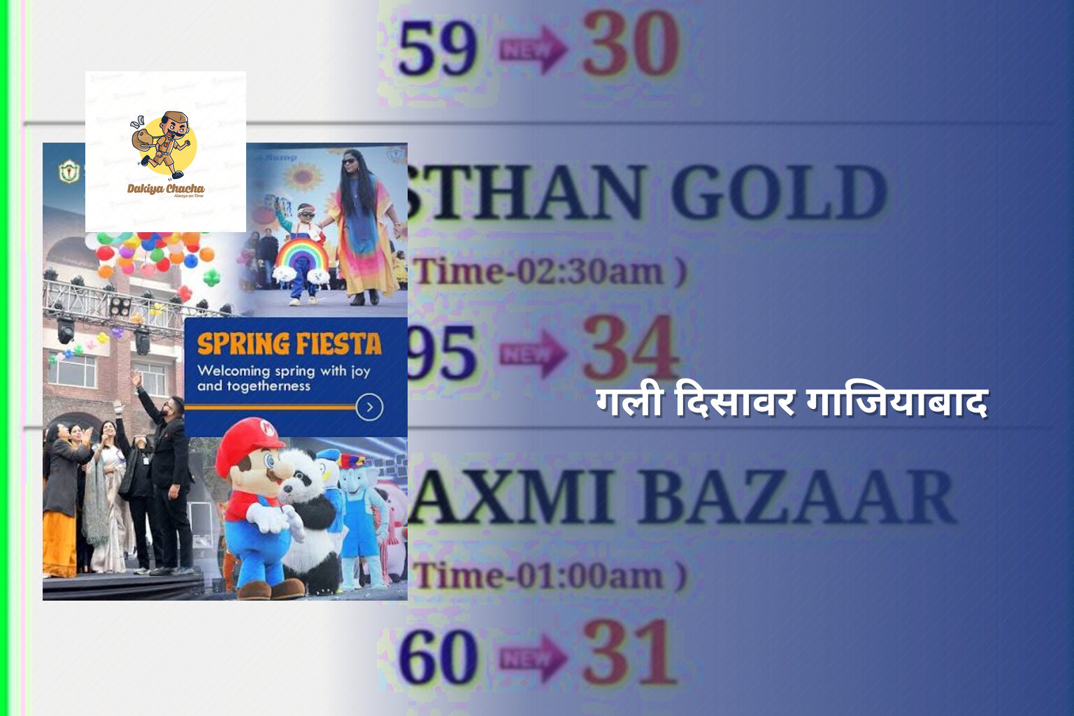 गली दिसावर गाजियाबाद - lottery