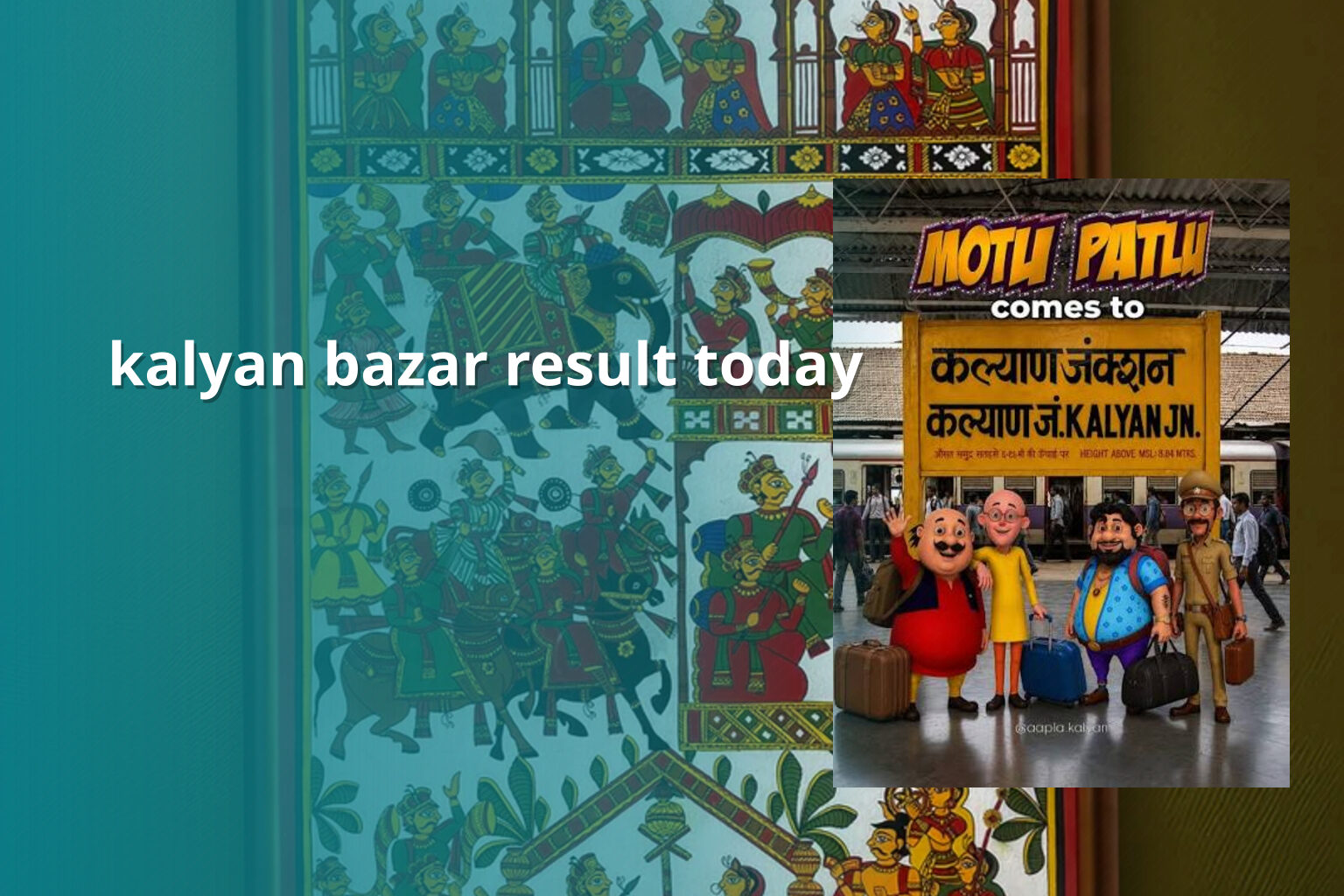 kalyan bazar result today - matka_satta