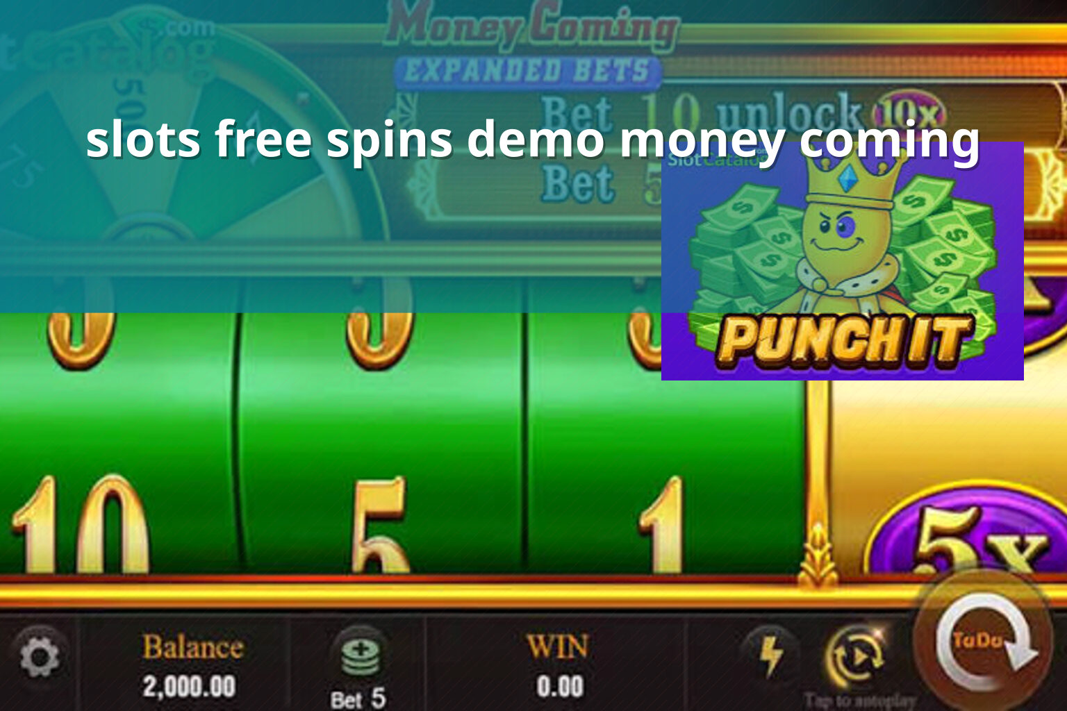 slots free spins demo money coming - slots