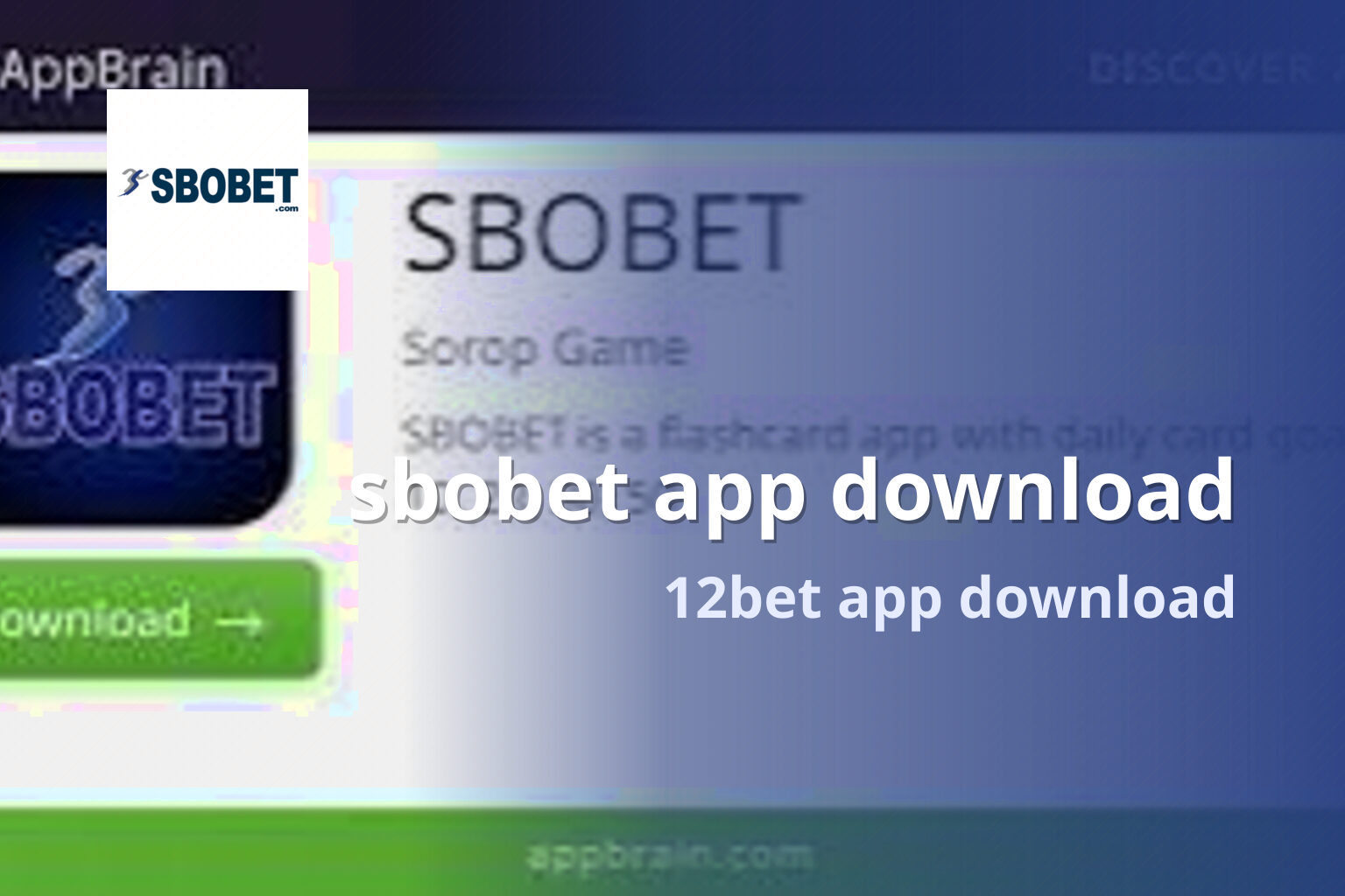 sbobet app download - gaming_brand