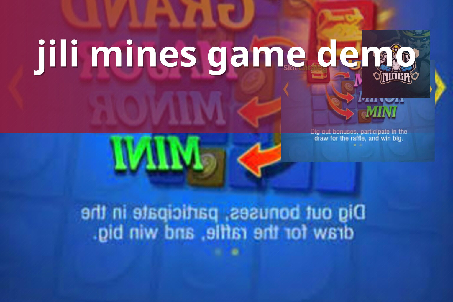 jili mines game demo - slots