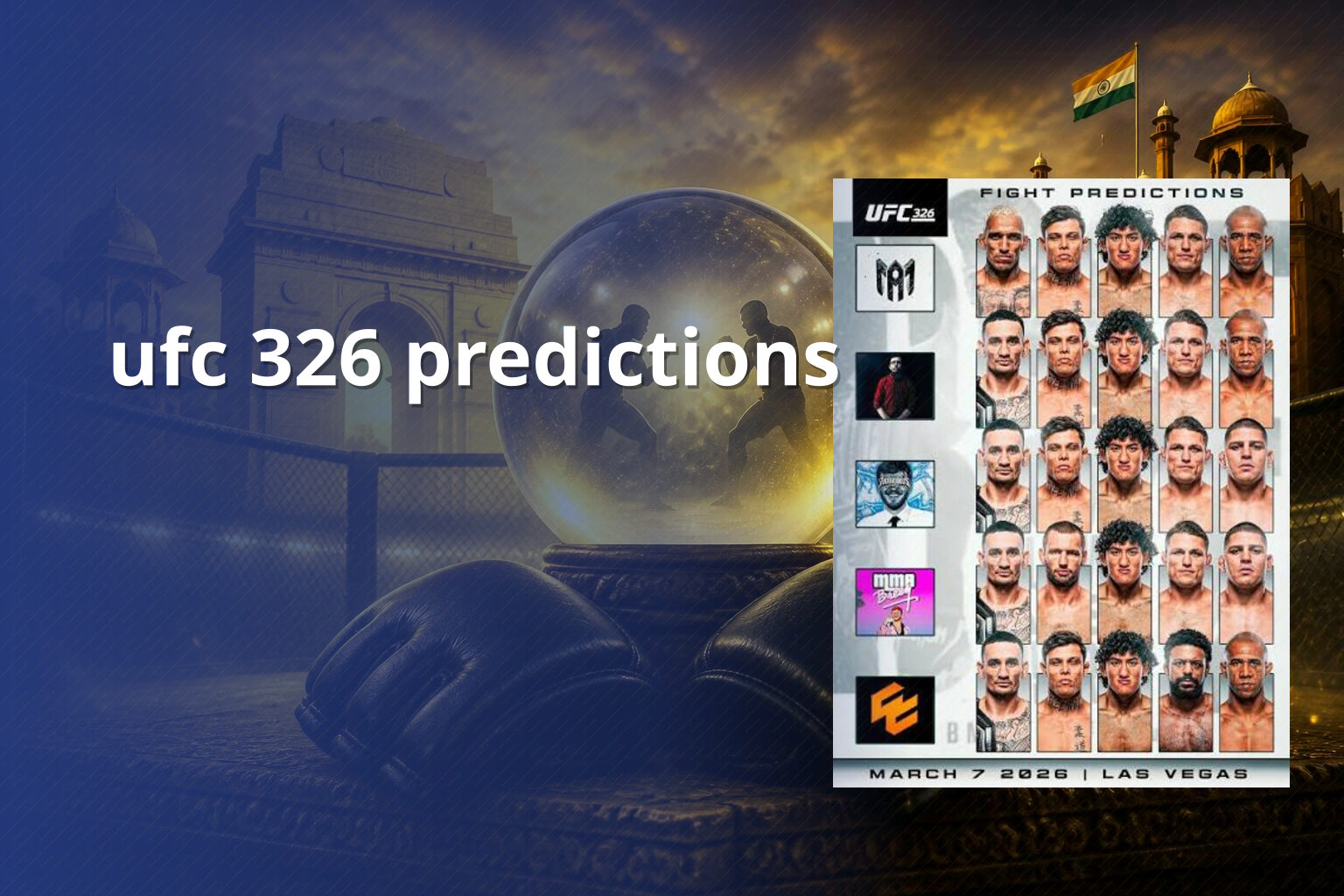 ufc 326 predictions - sportsbook