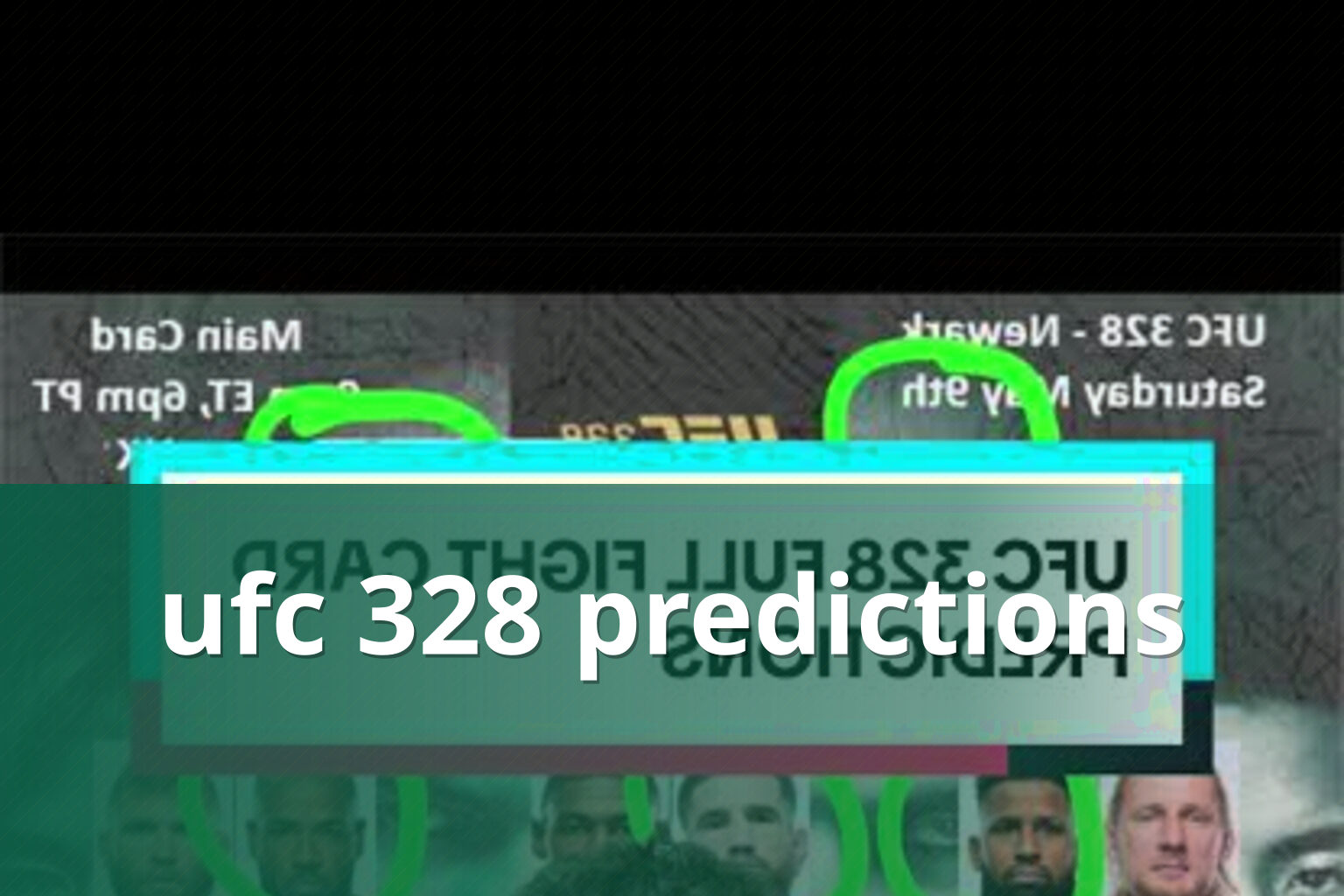 ufc 328 predictions - sportsbook