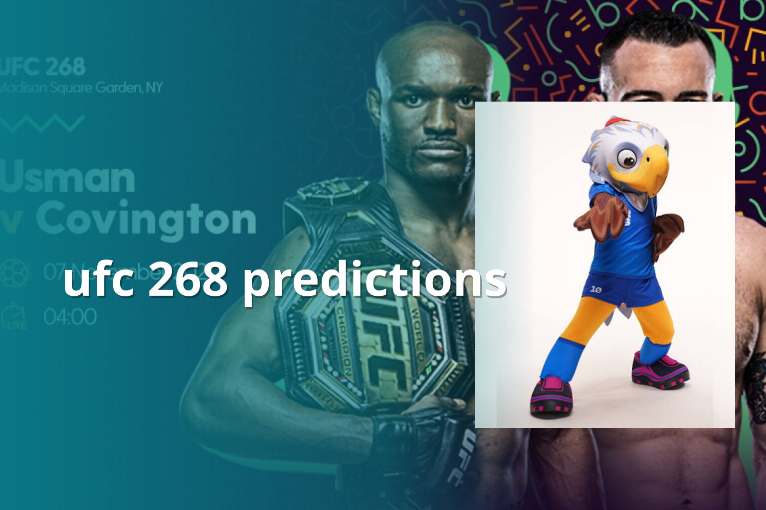ufc 268 predictions - sportsbook