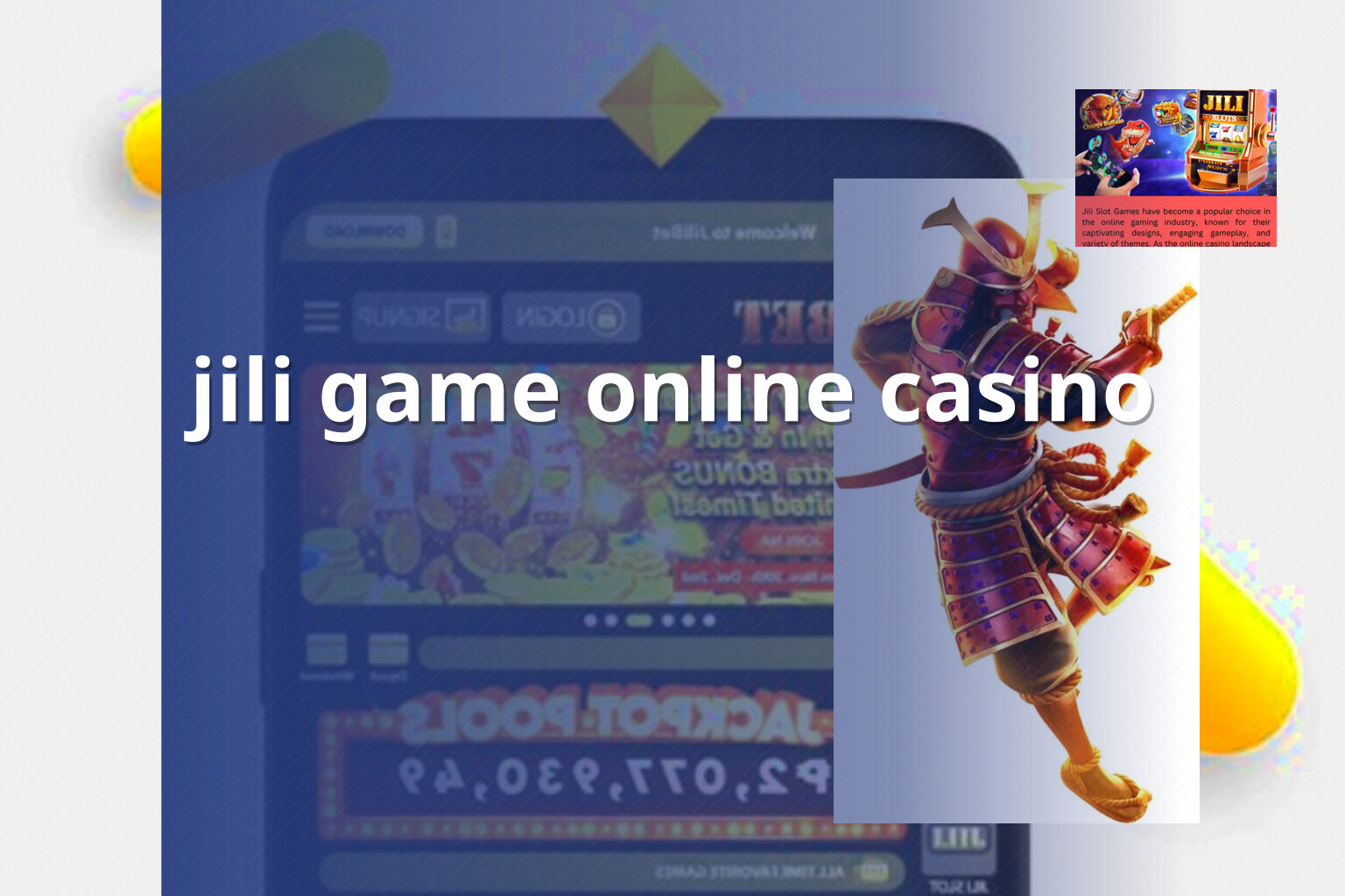 jili game online casino - slots