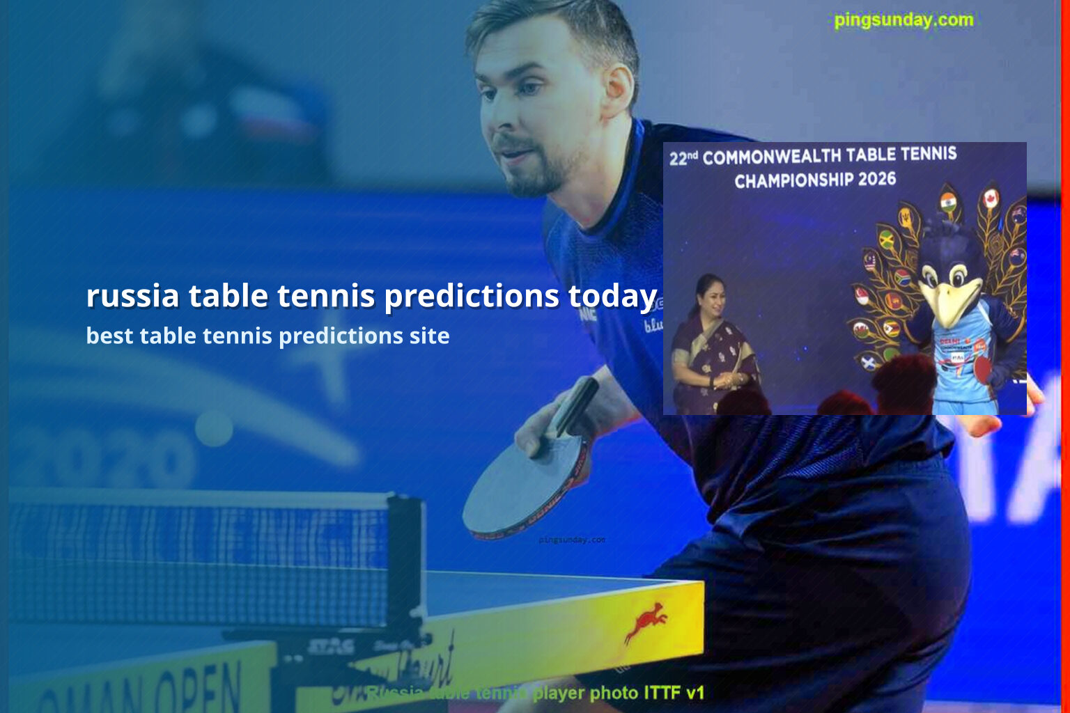 russia table tennis predictions today - sportsbook