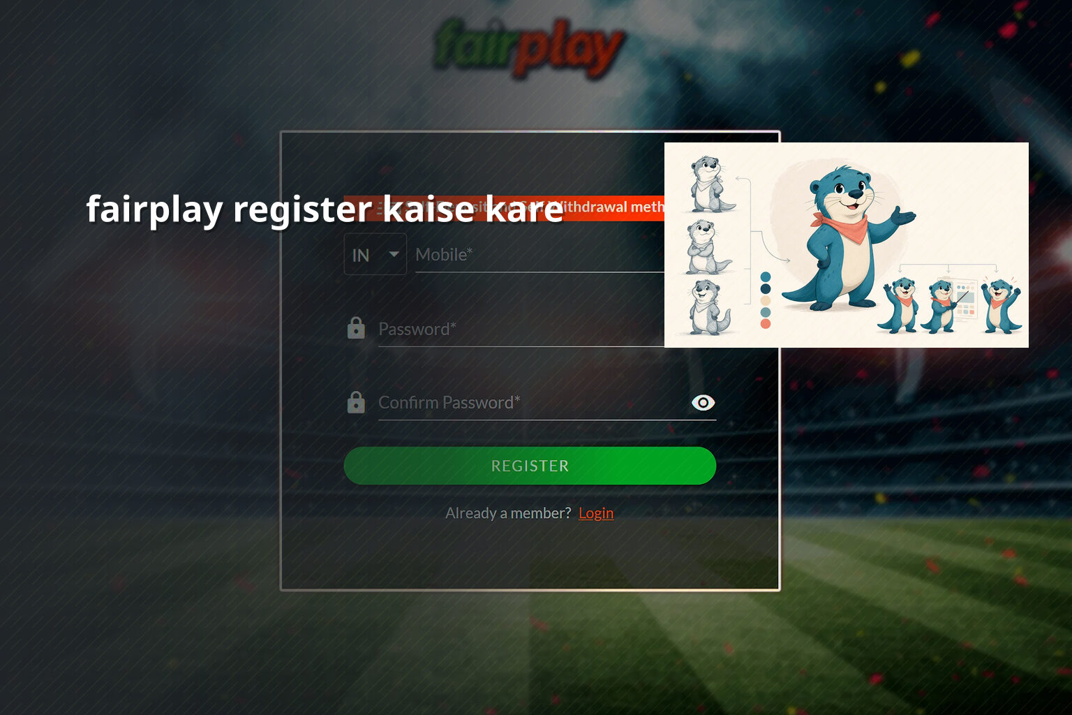 fairplay register kaise kare - gaming_brand