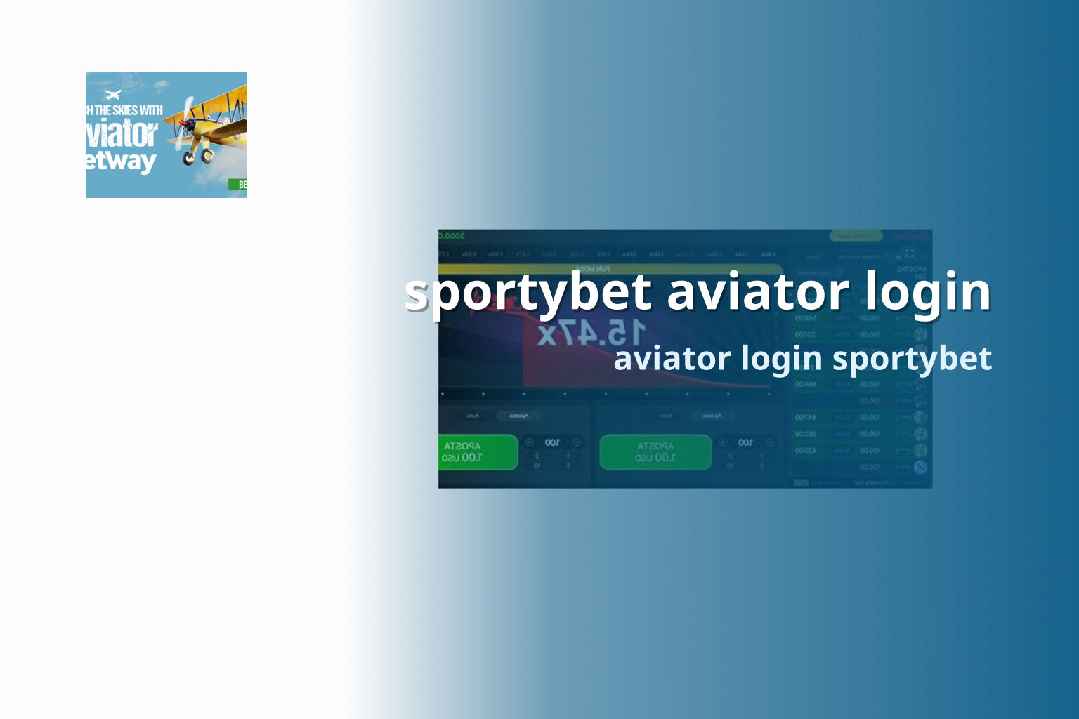 sportybet aviator login aviator login sportybet