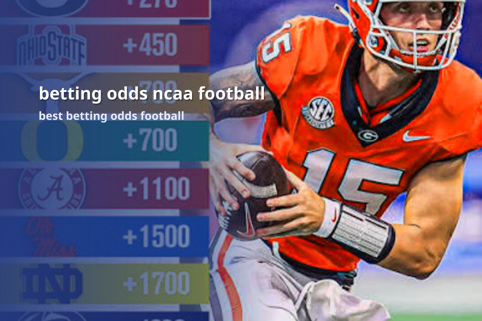 betting odds ncaa football best betting odds football