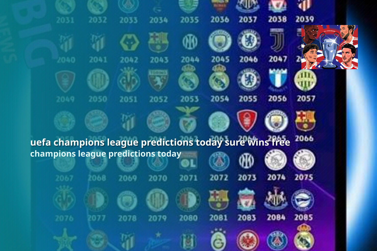 uefa champions league predictions today sure wins free champions league predictions today