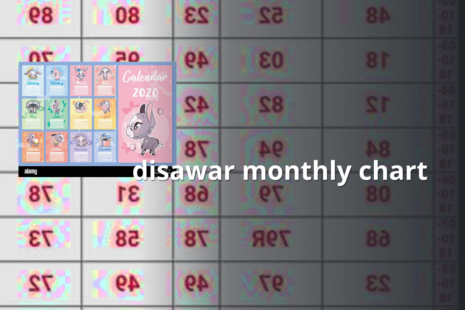 disawar monthly chart - matka_satta