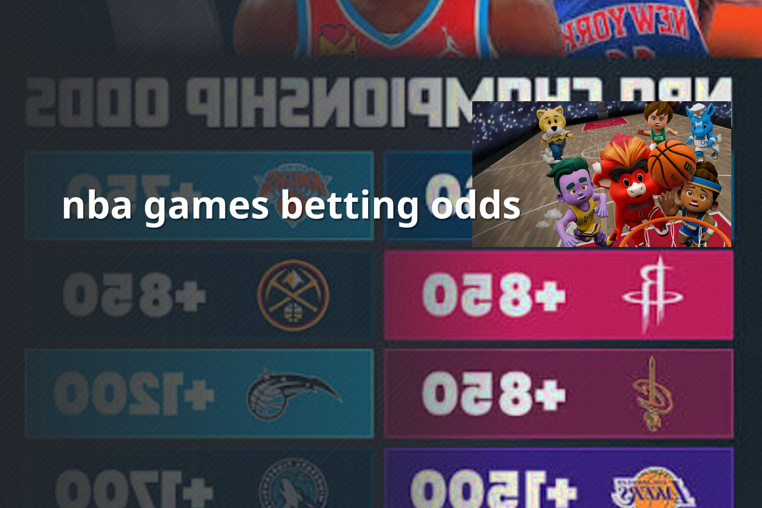 nba games betting odds - sportsbook