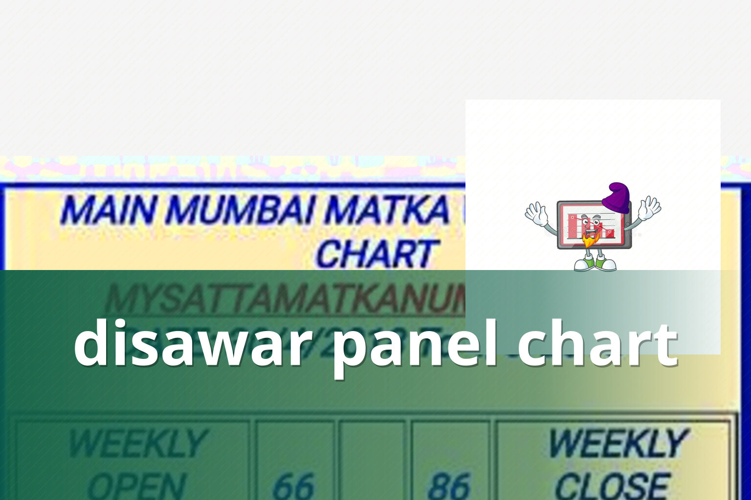 disawar panel chart - matka_satta