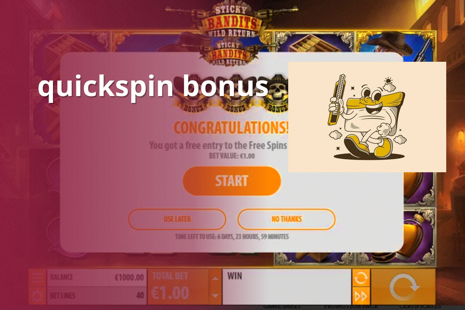 quickspin bonus - gaming_brand