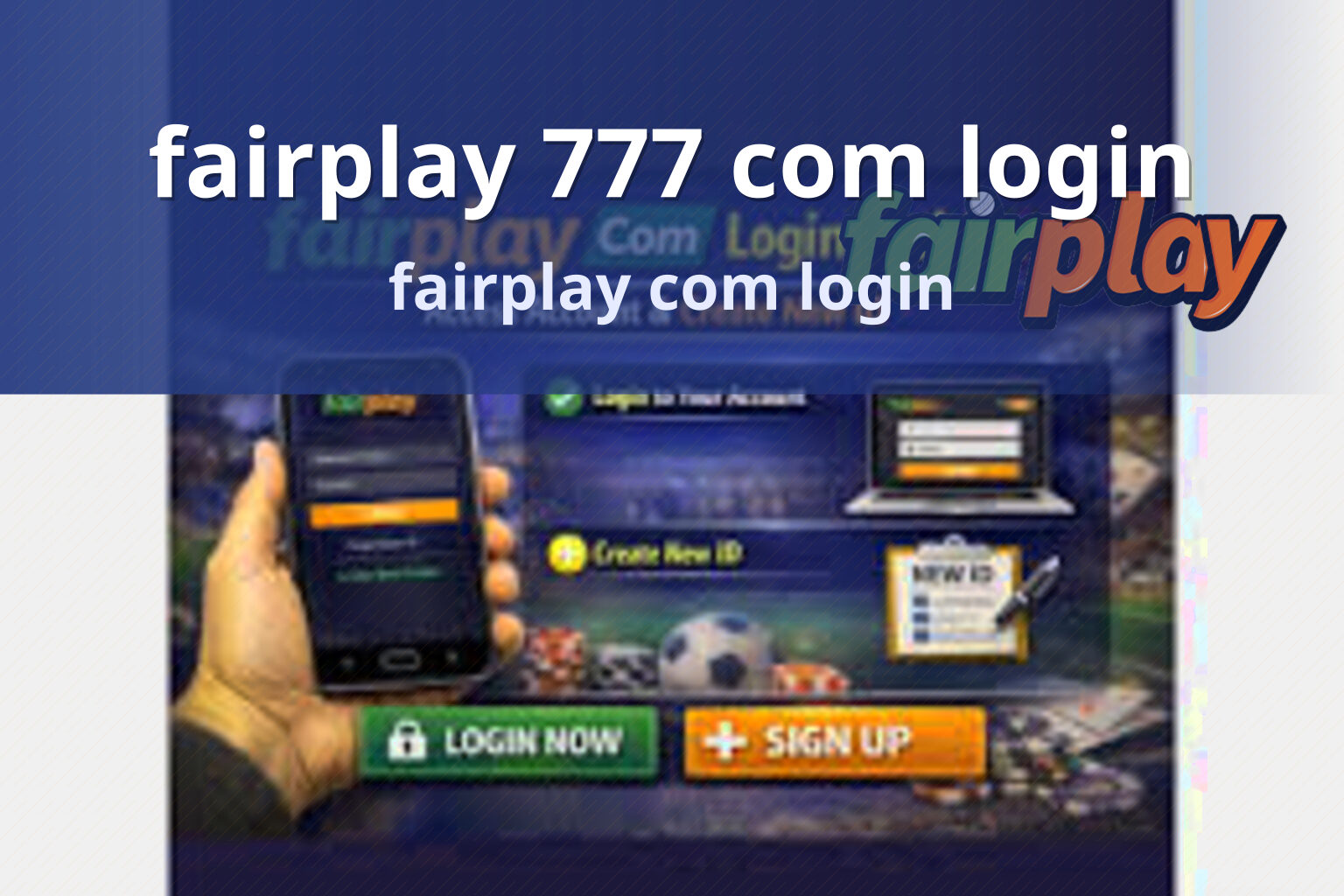 fairplay 777 com login fairplay com login