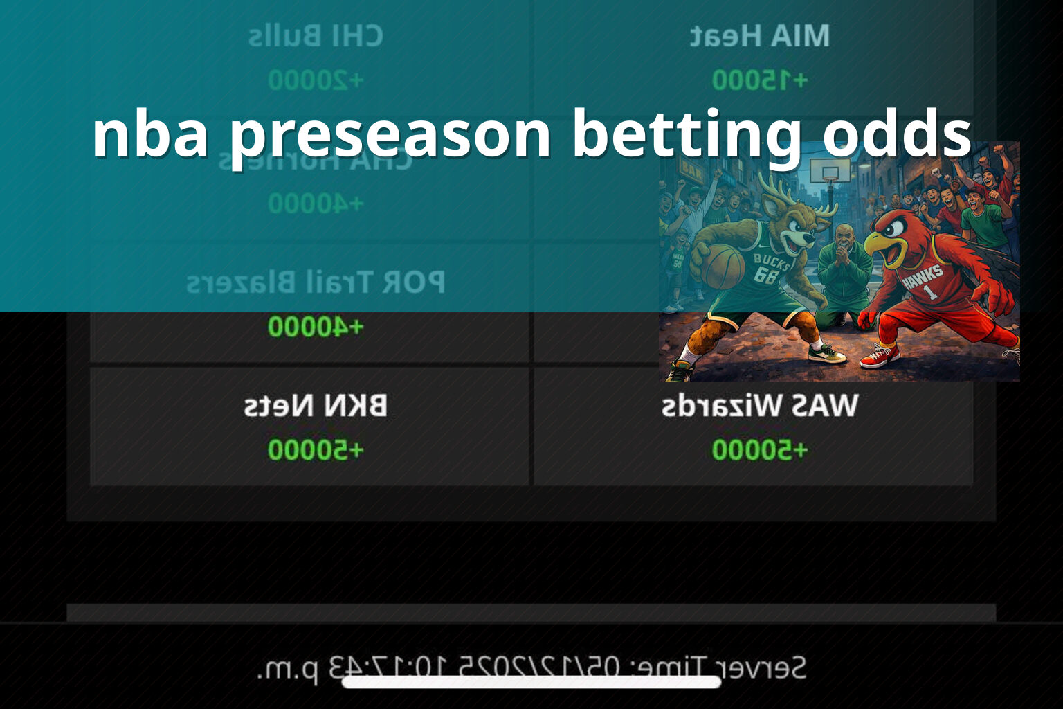 nba preseason betting odds - sportsbook